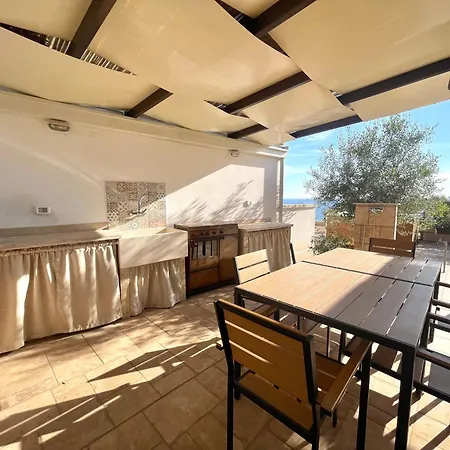Villa Trullo Vista Mare Con Idromassaggio Riscaldato Marina di San Gregorio