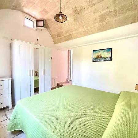 וילה Trullo Vista Mare Con Idromassaggio Riscaldato Marina di San Gregorio