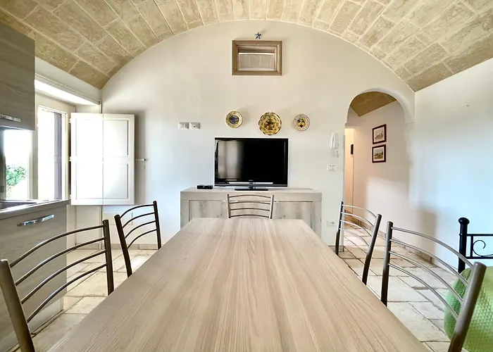 Trullo Vista Mare Con Idromassaggio Riscaldato Marina di San Gregorio