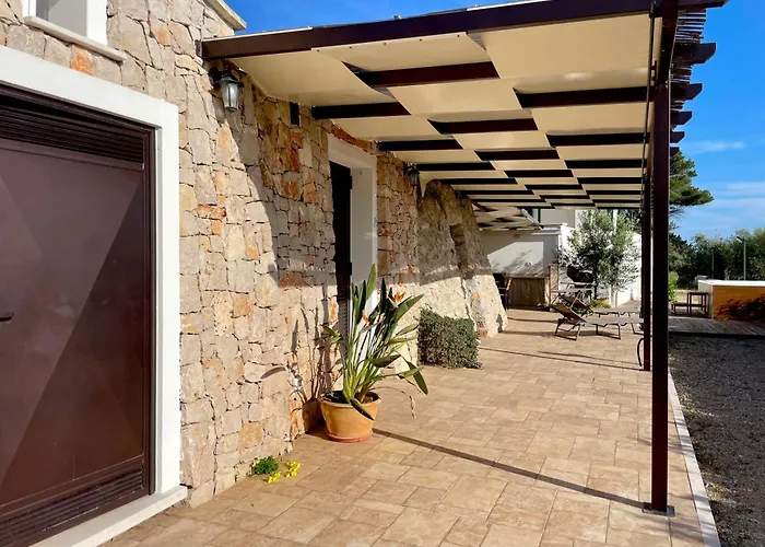 וילה Trullo Vista Mare Con Idromassaggio Riscaldato *