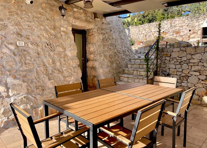 וילה Trullo Vista Mare Con Idromassaggio Riscaldato