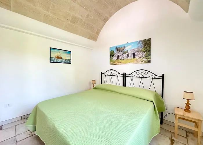 וילה Trullo Vista Mare Con Idromassaggio Riscaldato Marina di San Gregorio