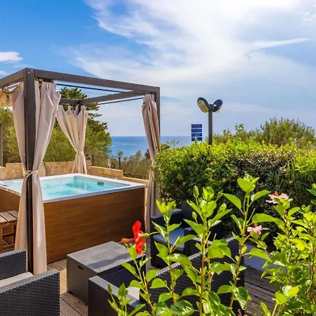 Trullo Vista Mare - Mini Piscina Riscaldata Con Idromassaggio Marina di San Gregorio