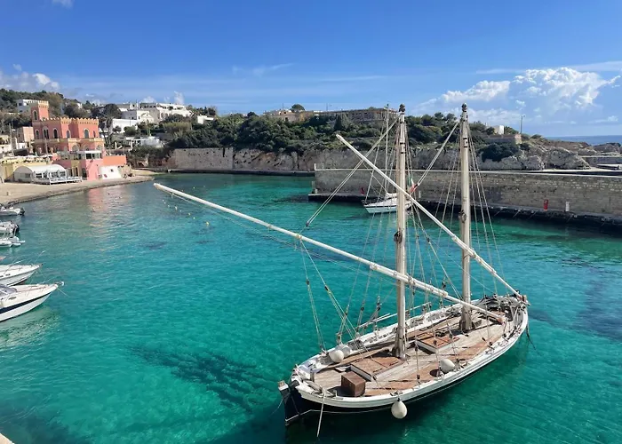 别墅 Trullo Vista Mare Con Idromassaggio Riscaldato Marina di San Gregorio